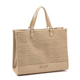 Borsa Shopper da donna ALV - Bianco