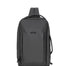 Zaino Unisex Erebus Plus in Poliestere Nero Aoking