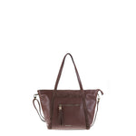 Borsa a Mano in Vera Pelle Cioccolato Pierre Cardin