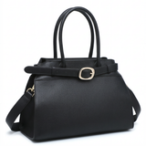 Borsa a Tracolla in Poliestere Nero