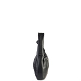 Borsa a Spalla in Vera Pelle Nero