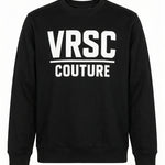 Felpa in Cotone Nero VRSC Very Random Solid Chic