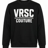 Felpa in Cotone Nero VRSC Very Random Solid Chic