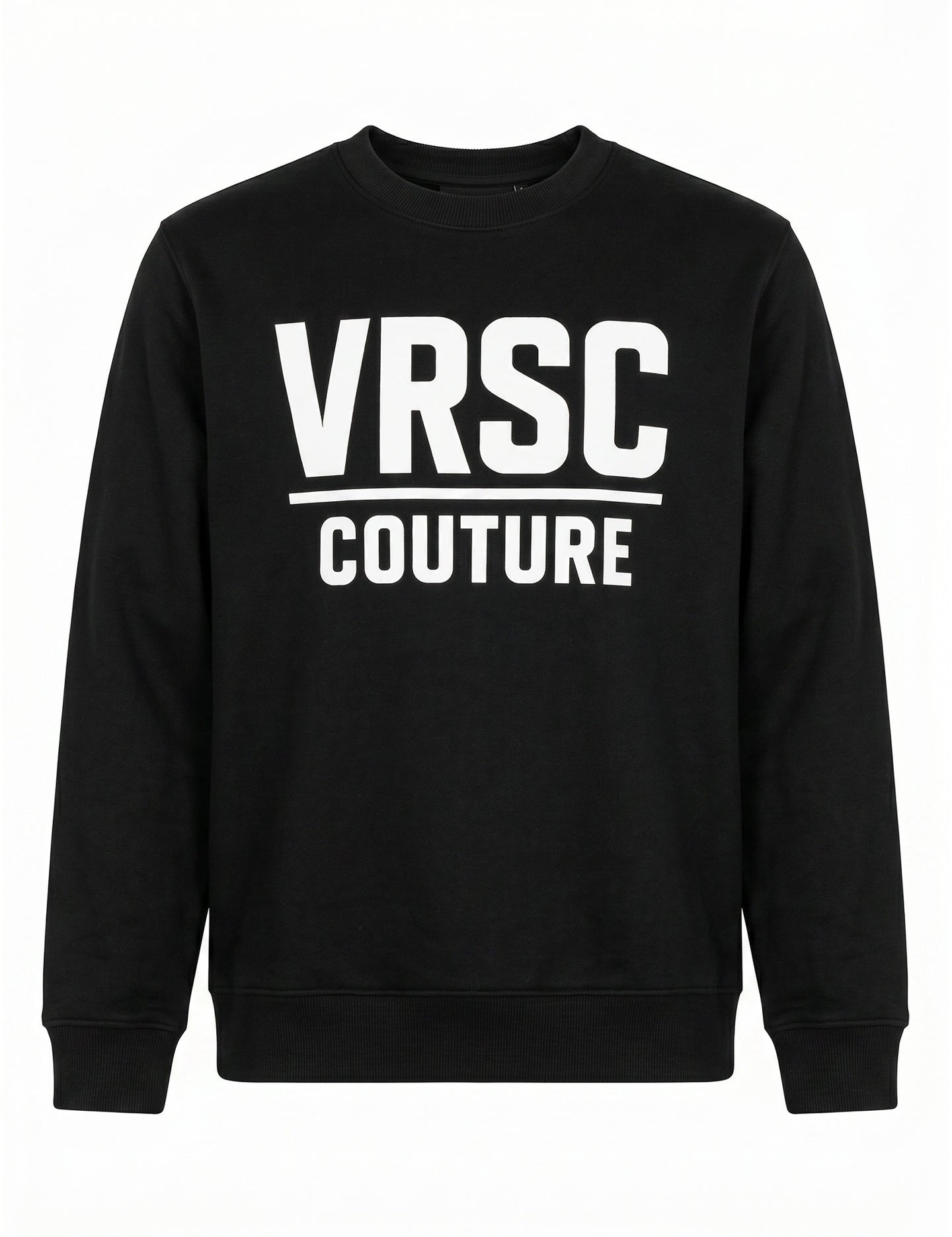 Felpa in Cotone Nero VRSC Very Random Solid Chic