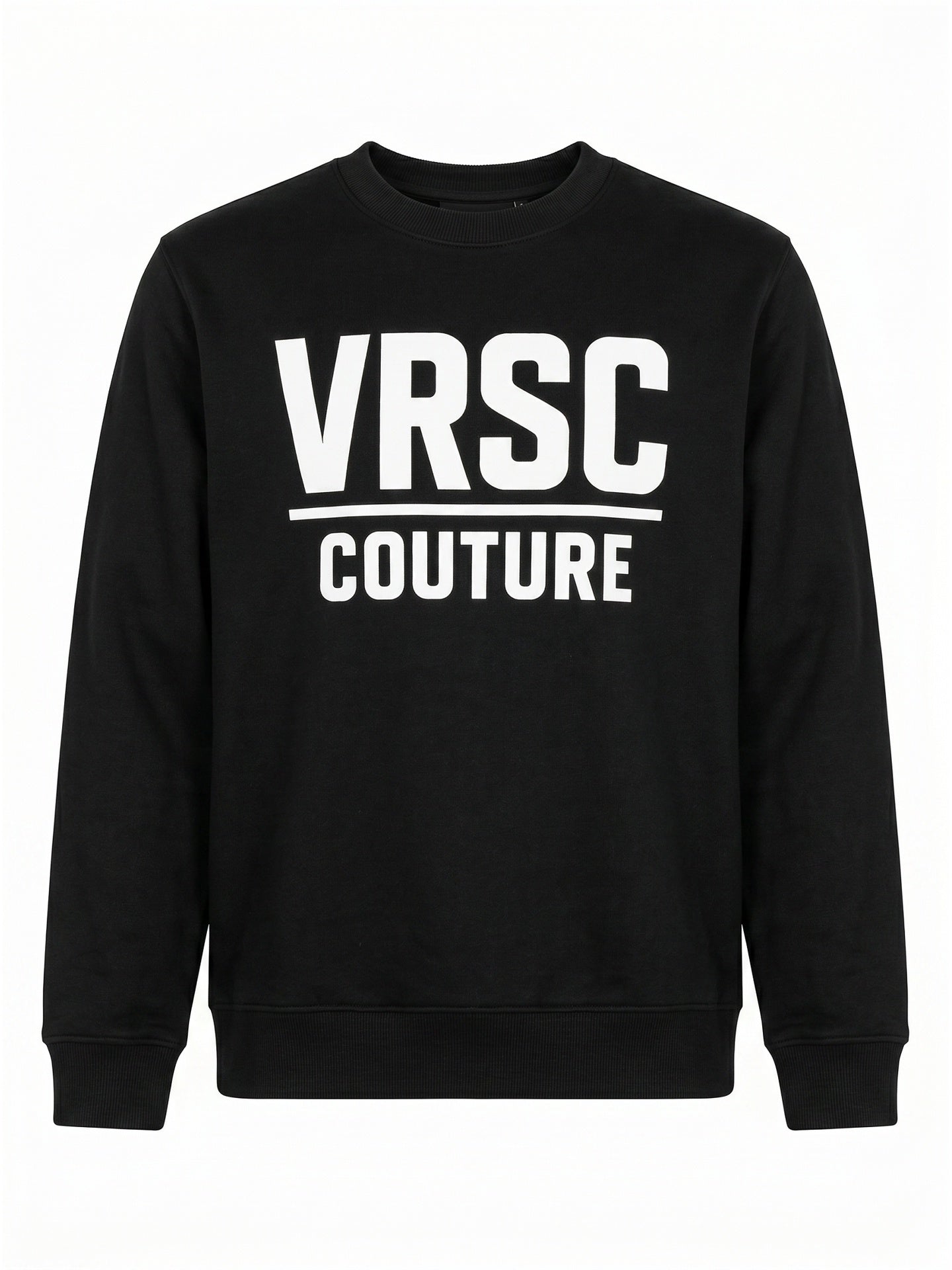 Felpa in Cotone Nero VRSC Very Random Solid Chic