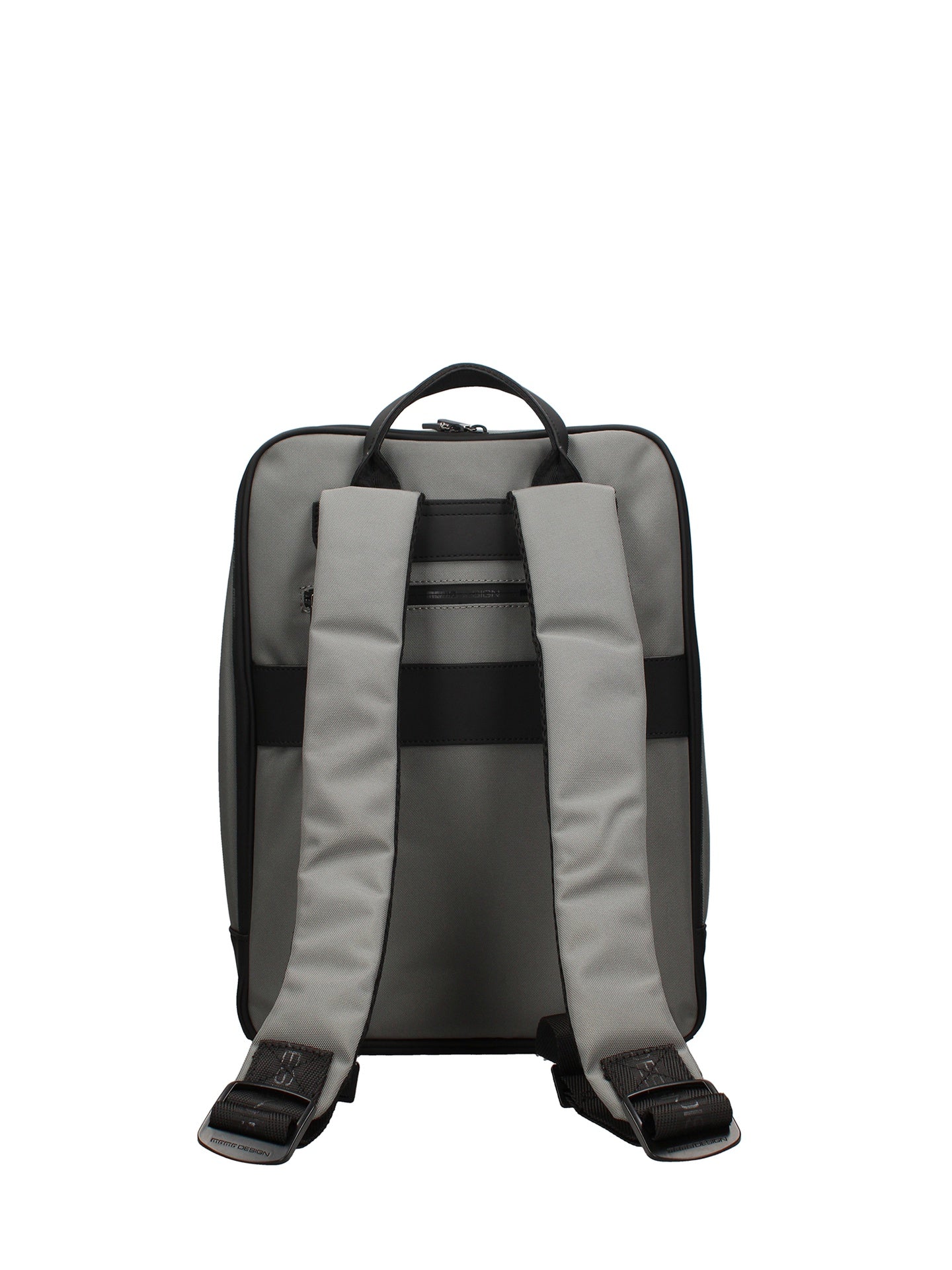 Zaino in Polyurethane Grigio