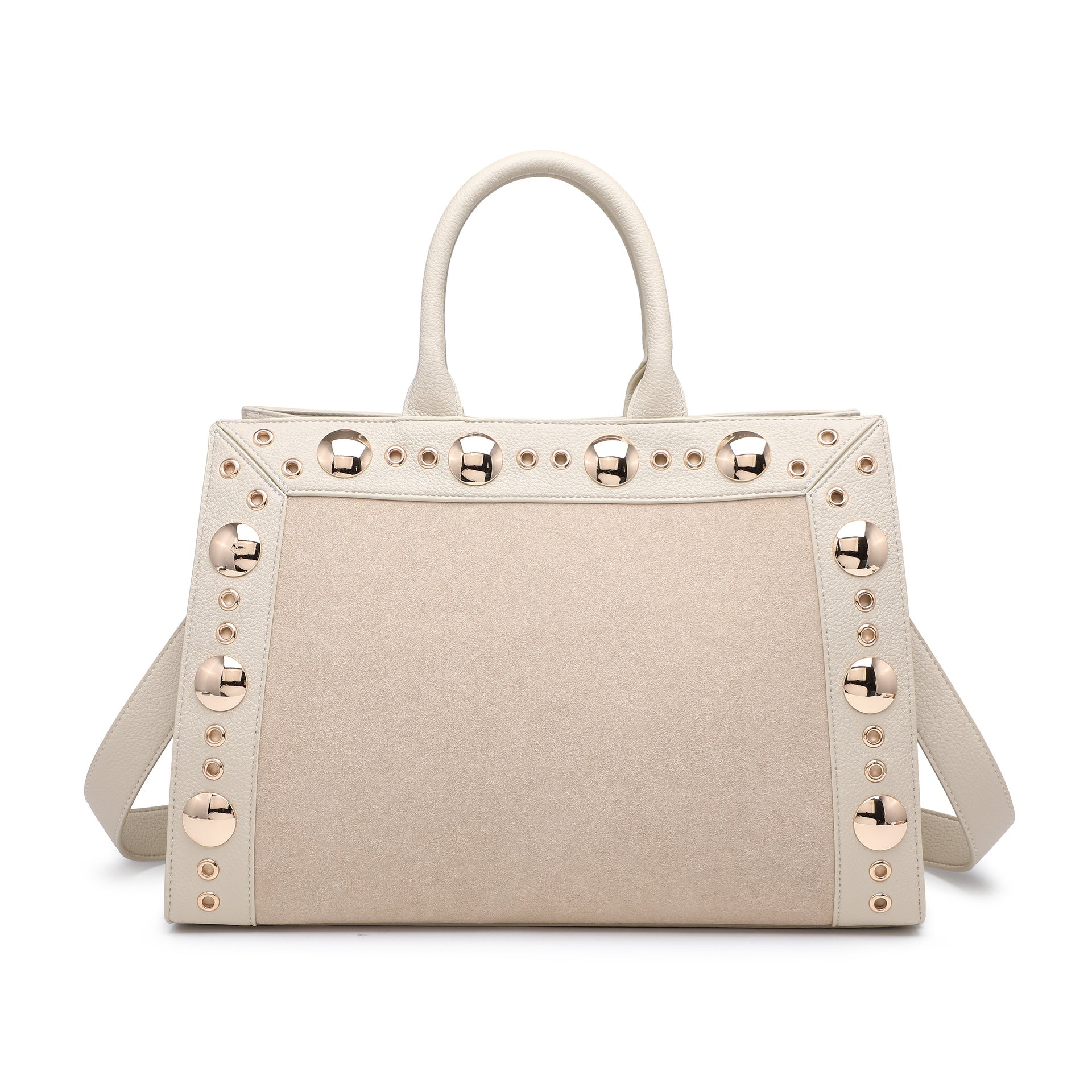 Borsa Shopper in Pelle Vegana Beige