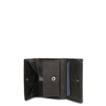 Portafoglio in Vera Pelle Nero