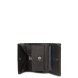 Portafoglio in Vera Pelle Nero