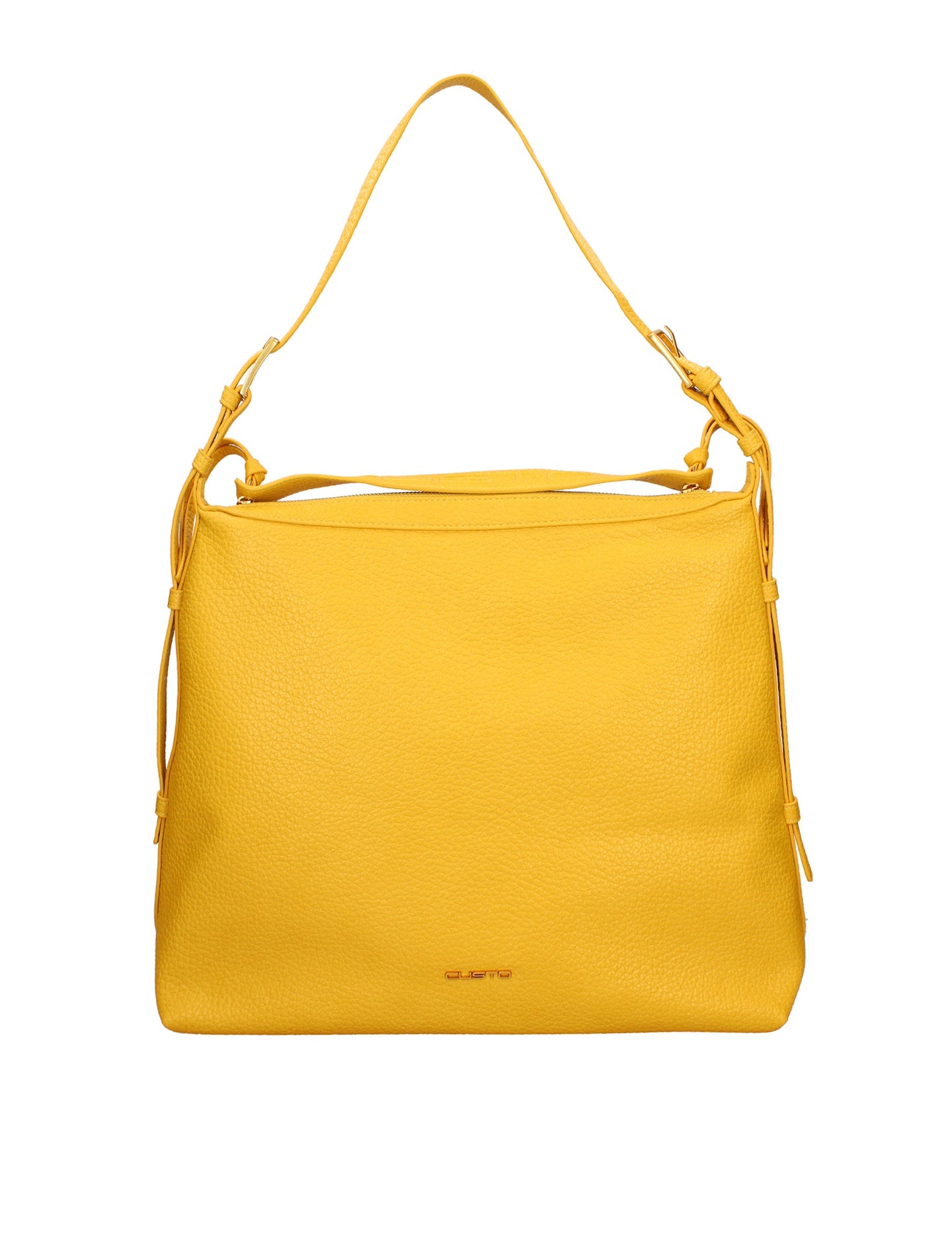 Borsa a spalla CUSTO - Mostarda