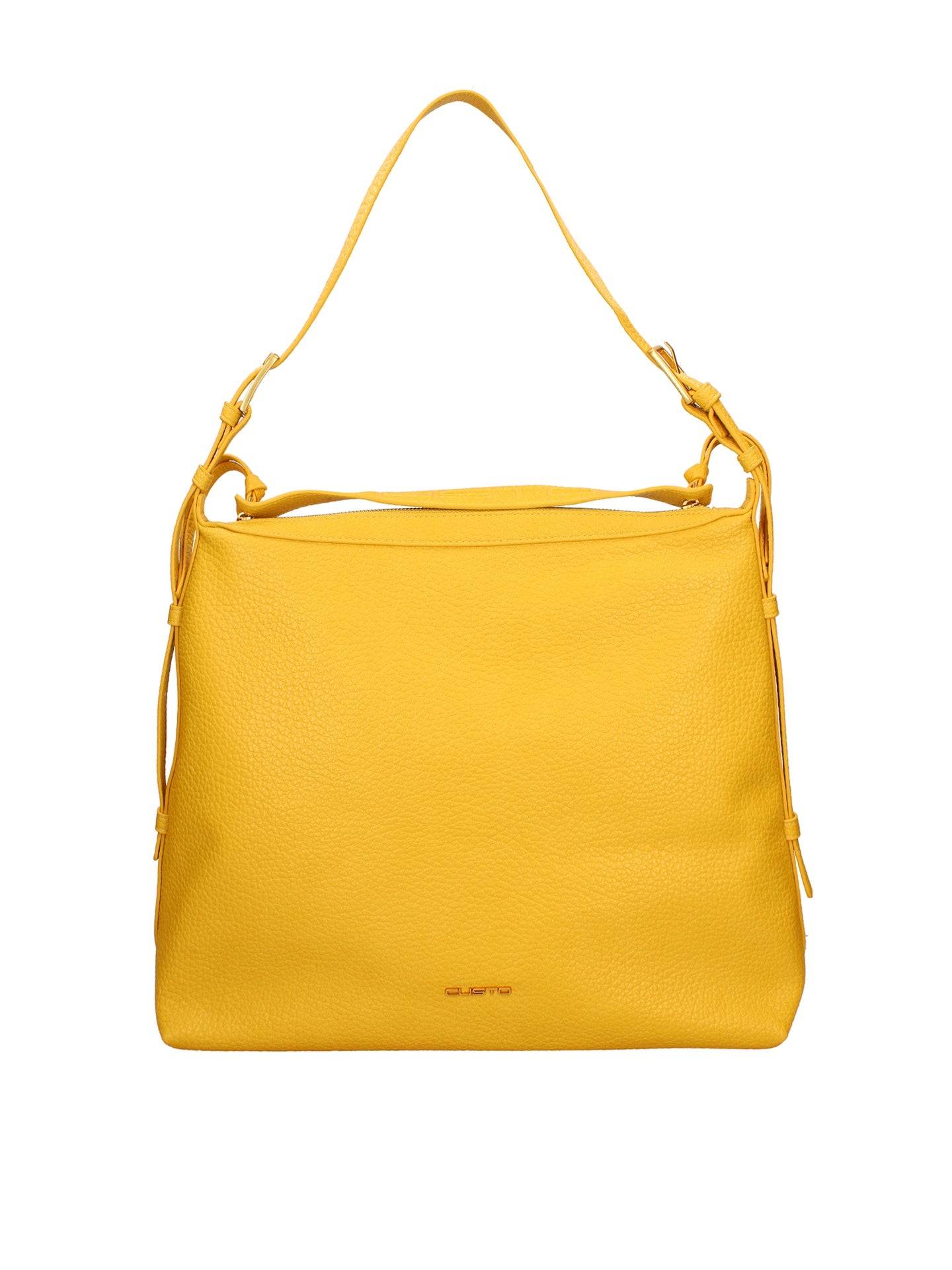 Borsa a spalla CUSTO - Mostarda