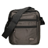 Borsa a Tracolla in 100% Pu Vegan Leather Grigio