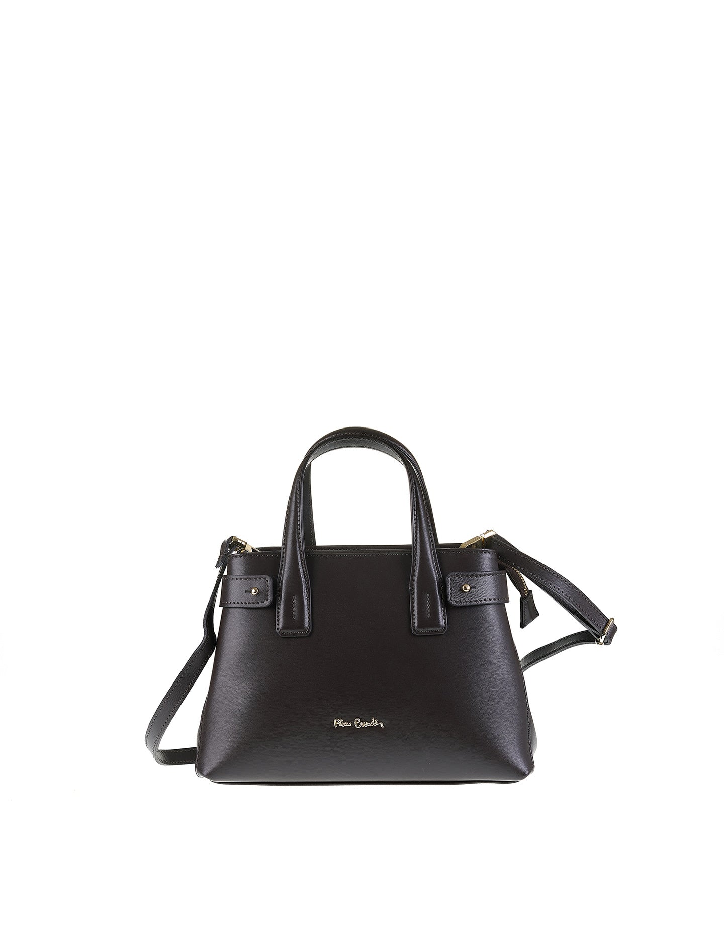 Borsa a Mano in Vera Pelle Testa di Moro Pierre Cardin