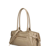 Borsa a Mano in Vera Pelle Cappuccino