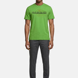 T-shirt in Cotone Verde