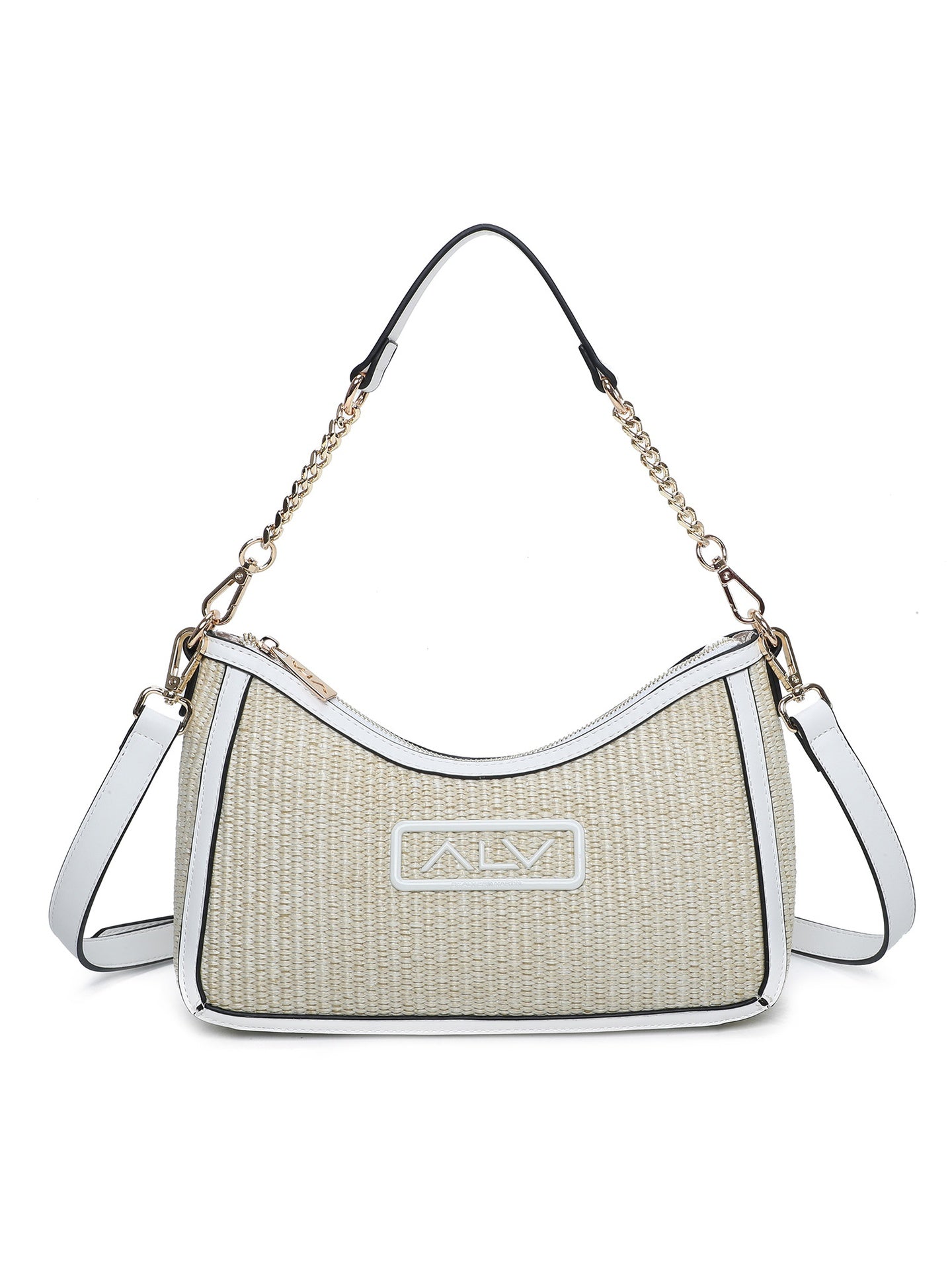 Borsa A Tracolla da donna ALV - Bianco