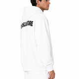 Felpa in Cotone Bianco
