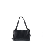 Borsa a Tracolla in Vera Pelle Nero Pierre Cardin