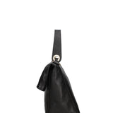 Borsa a Mano in Dollaro Leather Nero