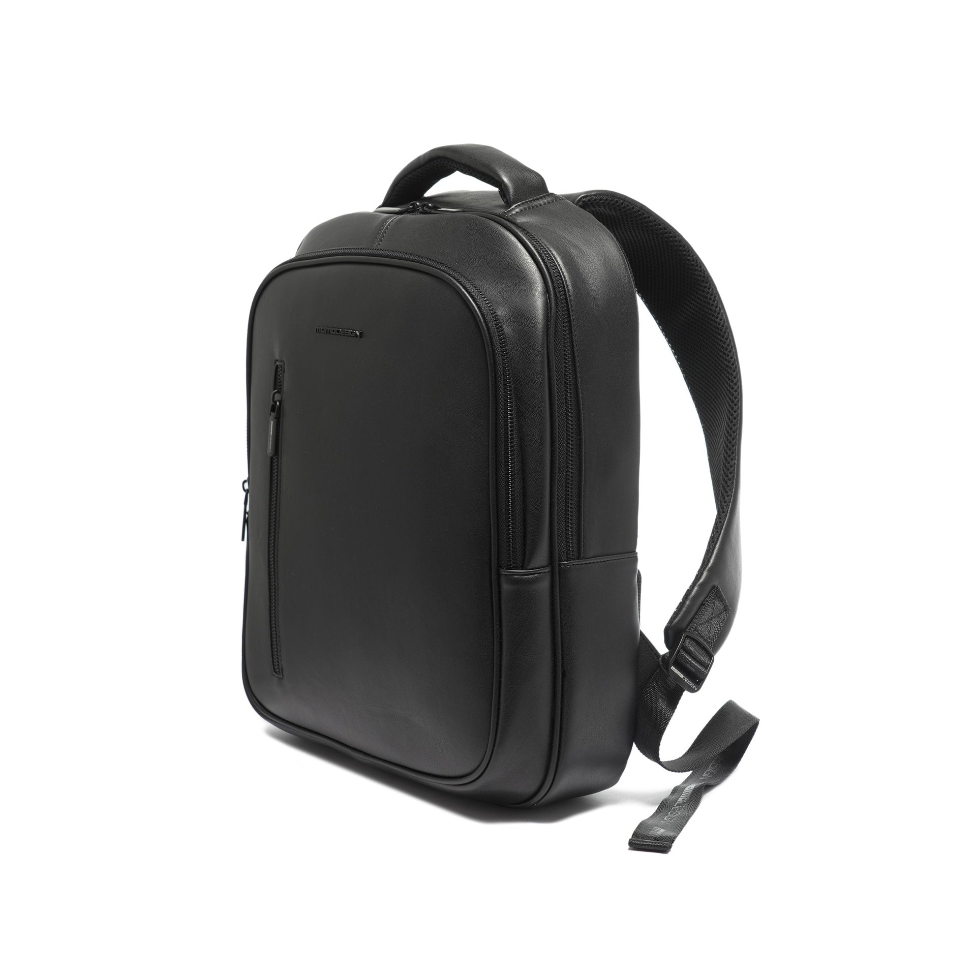Zaino Uomo Casual Polyurethane in Pelle Vegana Black