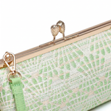 Borsa a Mano in Poliestere Verde