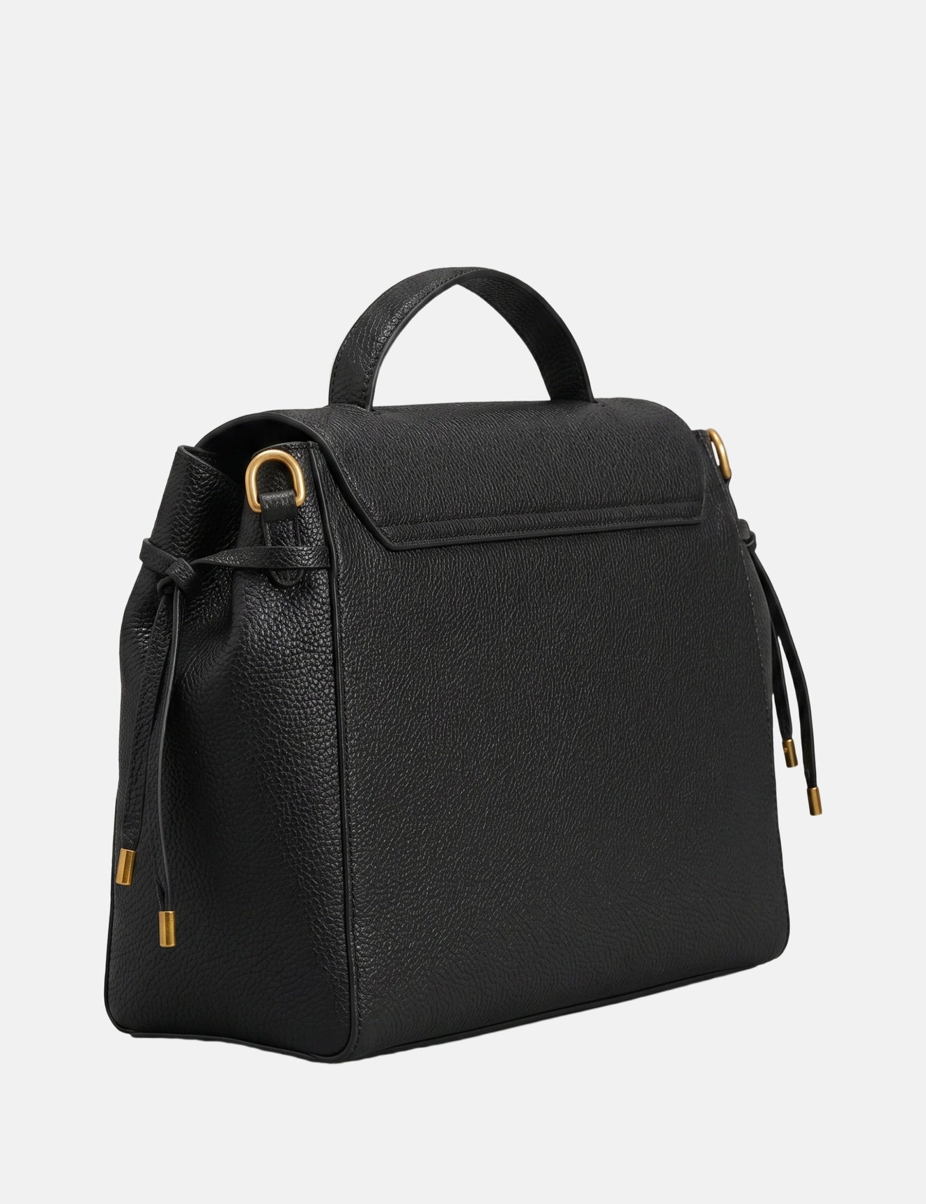 Borsa a bauletto in Pelle Vegana Nero