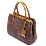 Borsa A Spalla da donna ALV - Marrone
