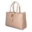 Borsa a Mano in Pelle Vegana Taupe Pierre Cardin