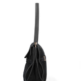 Borsa a Mano in Vera Pelle Nero
