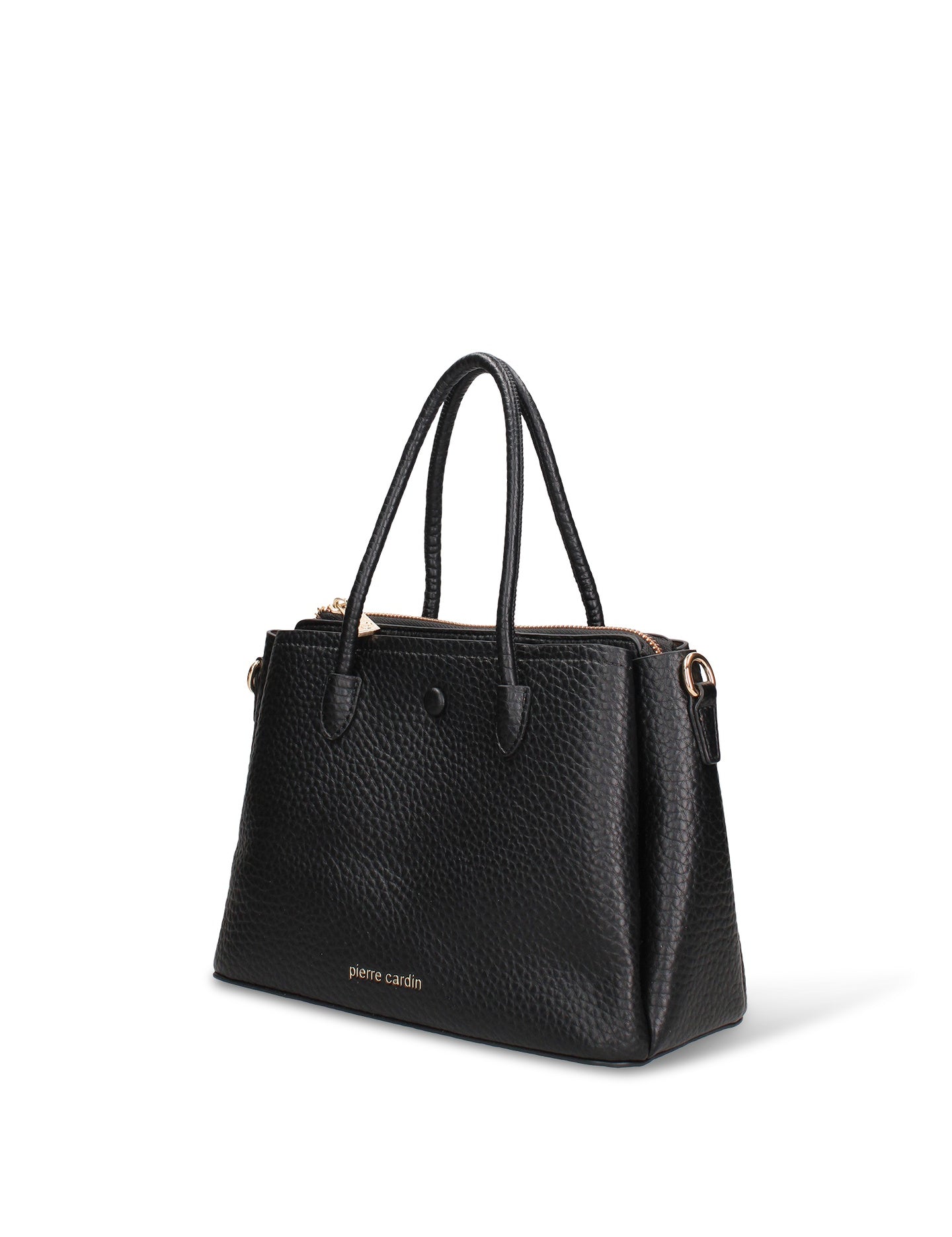 Borsa a Mano in Pelle Vegana Nero