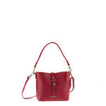 Borsa a Spalla in Vera Pelle Rubino Pierre Cardin