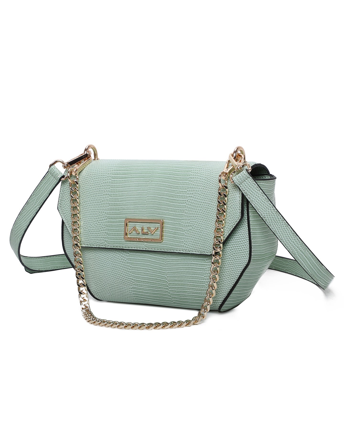 ALV Damen-Schultertasche – Hellgrün