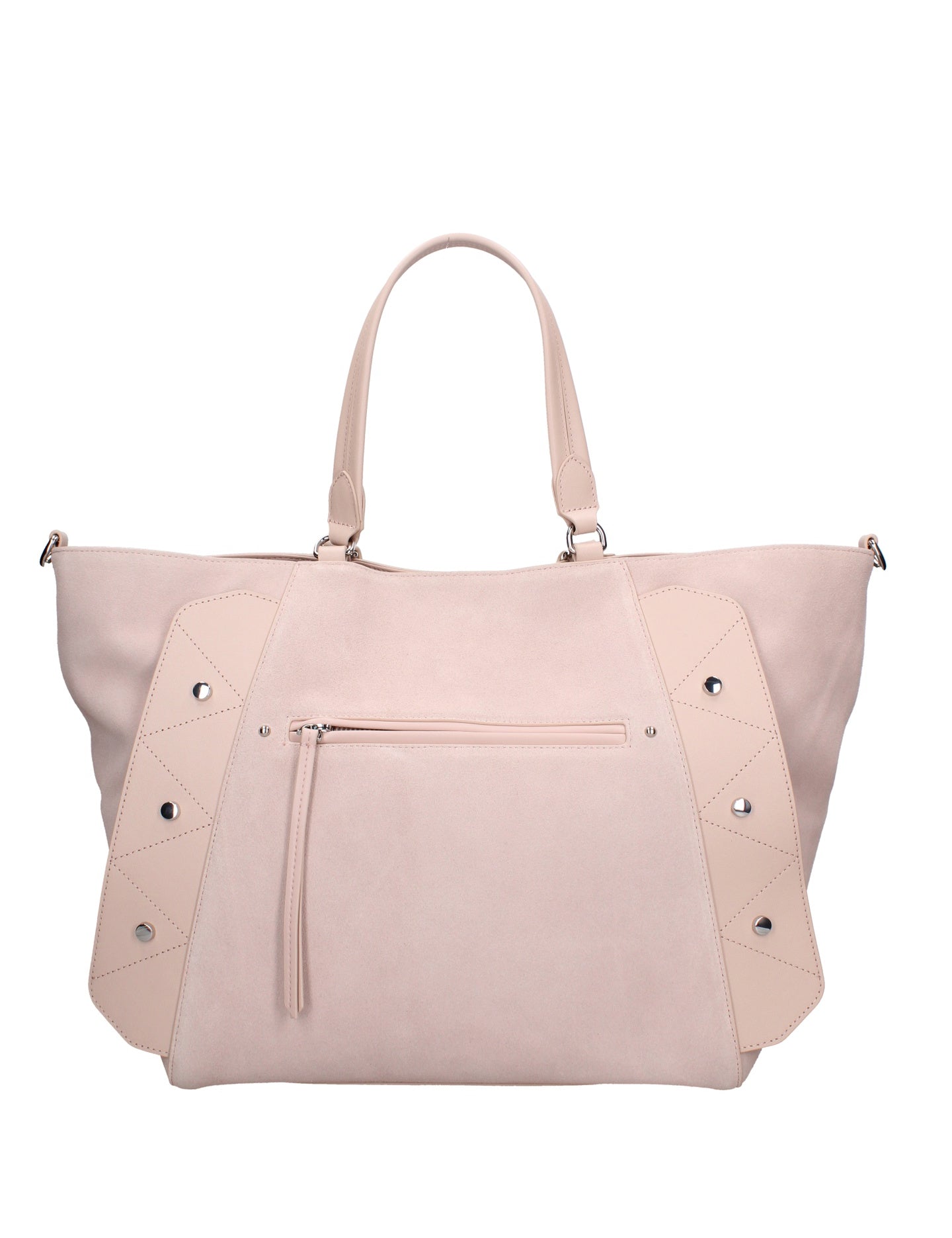 Borsa a Mano in Vera Pelle Cipria Chiara Ferretti