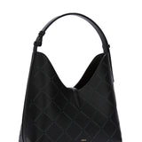 Borsa a Spalla in Pelle Ruga Nero