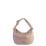 Borsa a Spalla in Vera Pelle Taupe Pierre Cardin