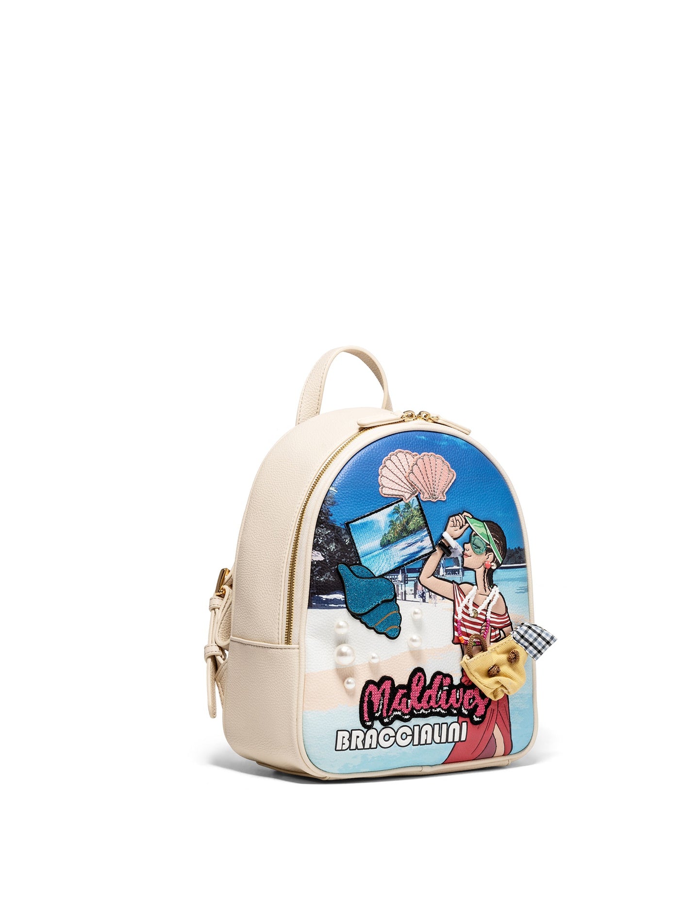 Zaino da Donna in Poliestere Multicolore