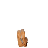 Borsa a Tracolla in Dollaro Leather Cognac