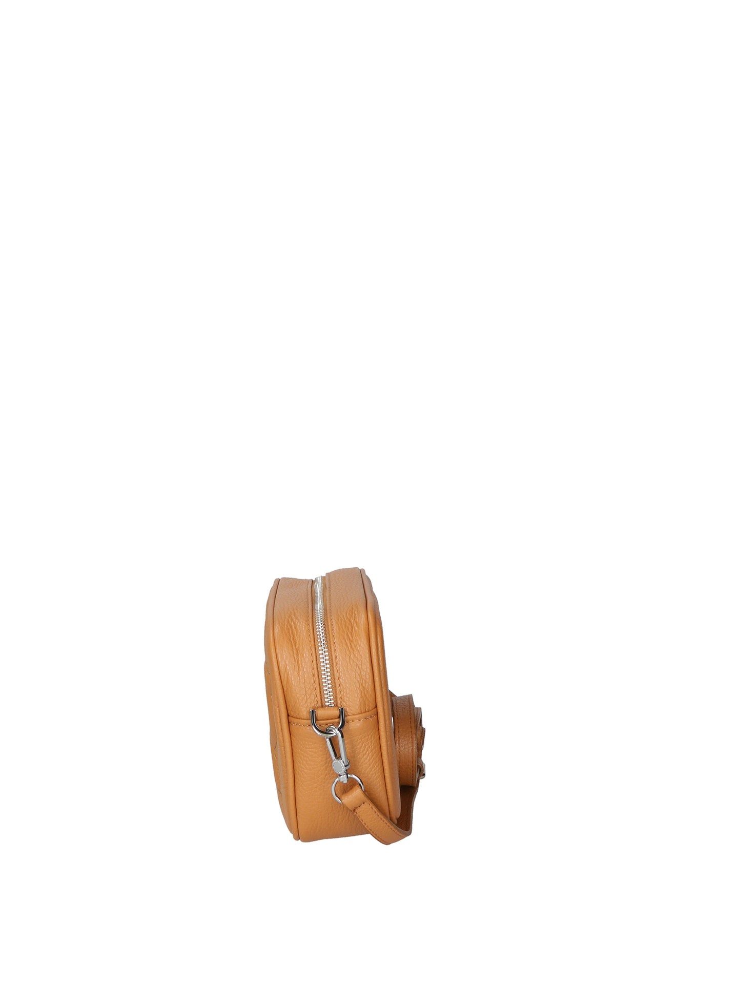 Borsa a Tracolla in Dollaro Leather Cognac