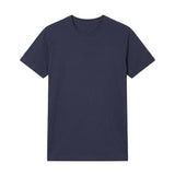 T-shirt in Cotone Blu Navy