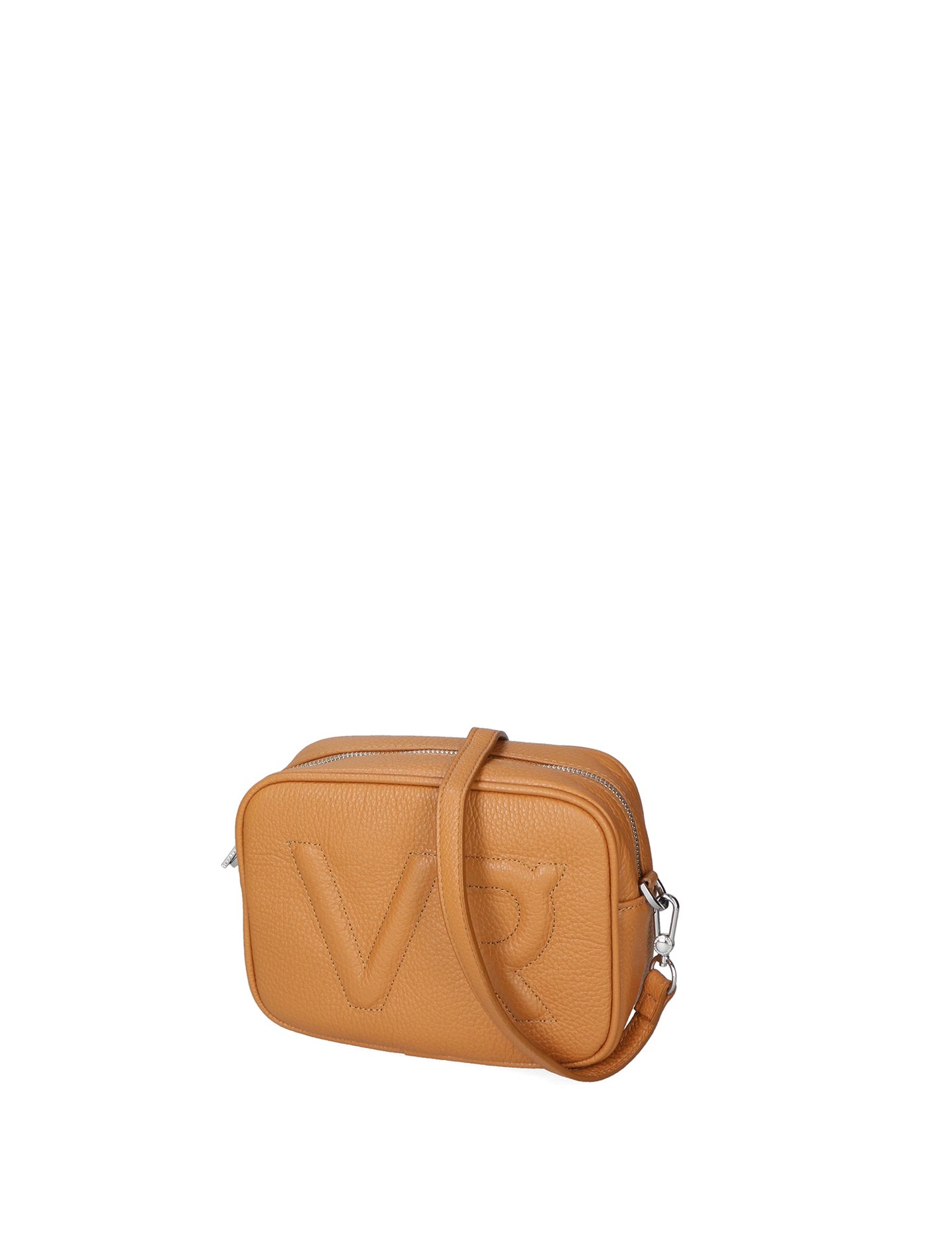 Borsa a Tracolla in Dollaro Leather Cognac