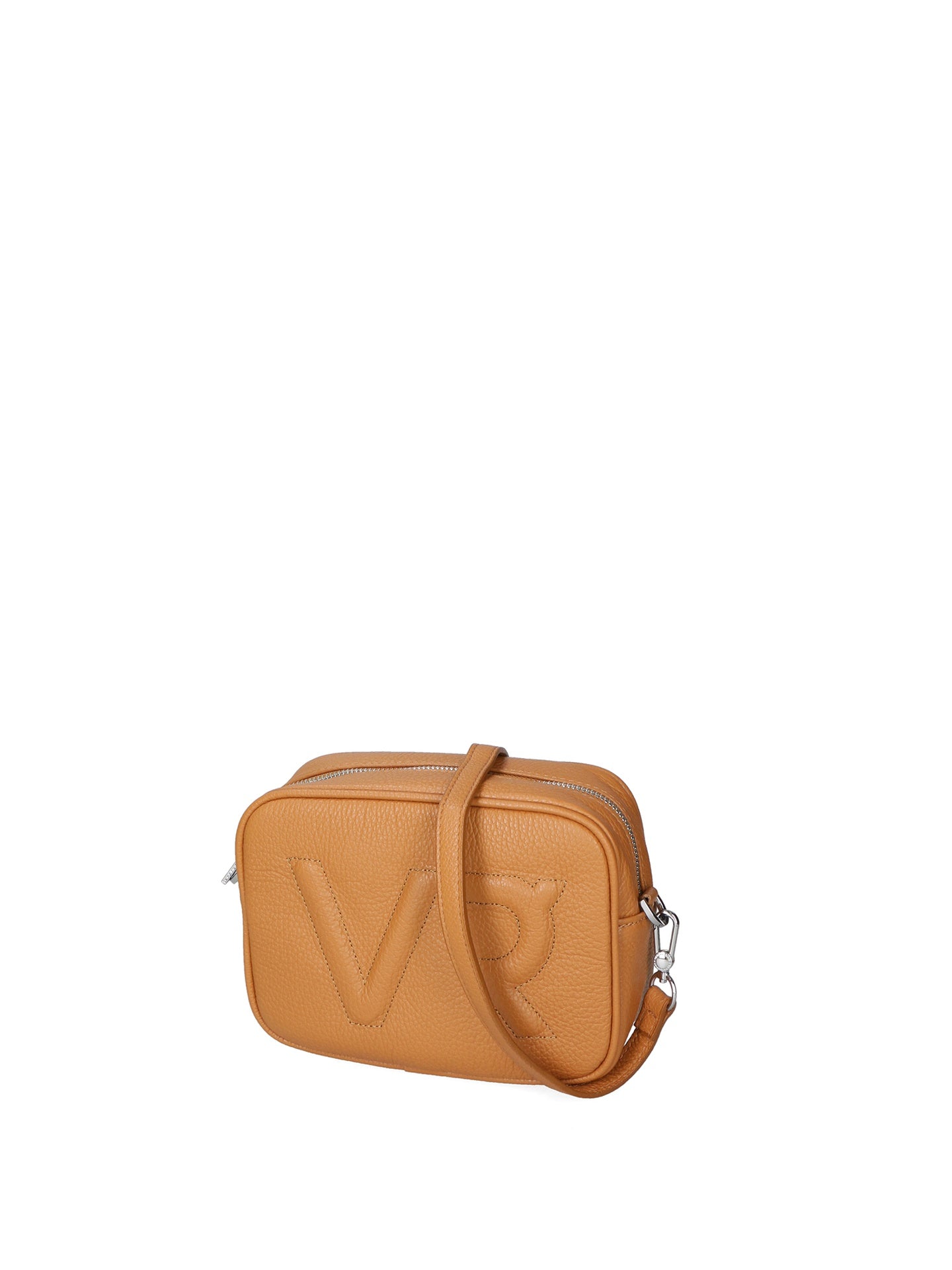 Borsa a Tracolla in Dollaro Leather Cognac