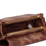 Borsa a tracolla CUSTO - Cuoio