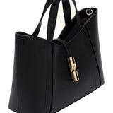 Black Leather Handbag