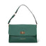 Borsa a Spalla in Pelle Vegana Verde Scuro Pierre Cardin