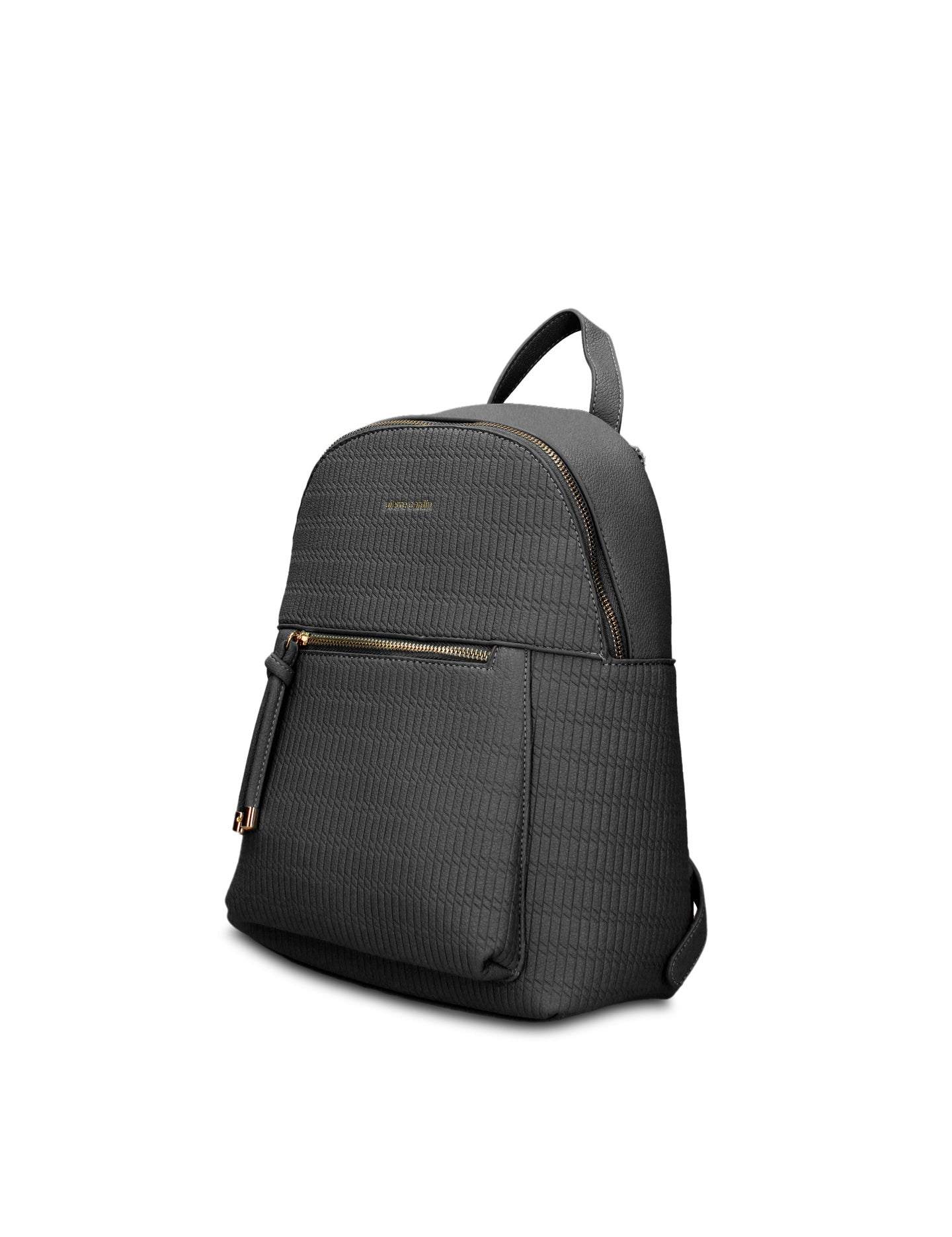 Zaino in Pelle Vegana Nero Pierre Cardin