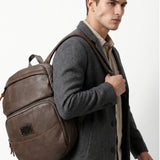 Zaino in Poliestere 100% Marrone Scuro