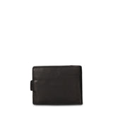Portafoglio in Vera Pelle Nero