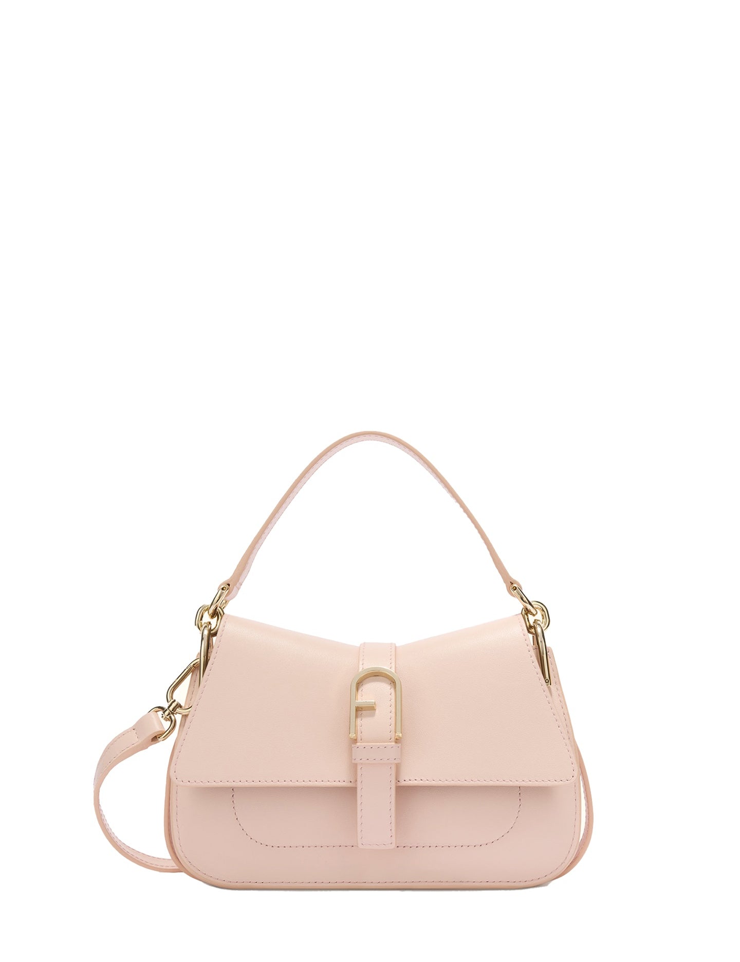 Borsa a Mano in Pelle Ruga Rosa Furla