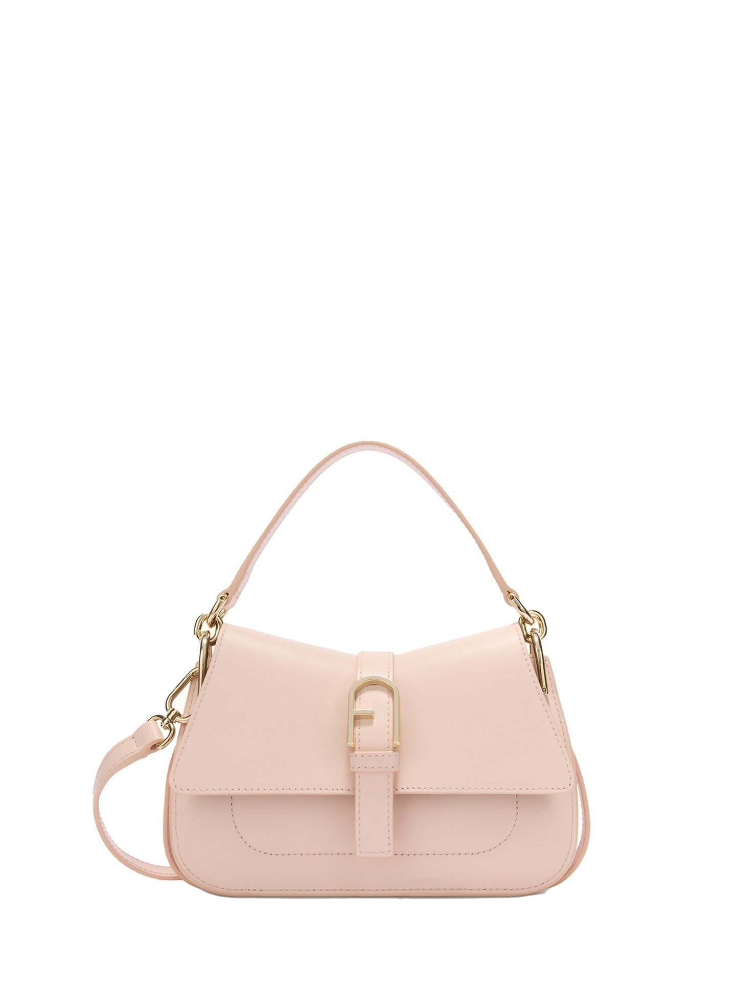 Borsa a Mano in Pelle Ruga Rosa Furla