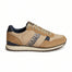 Sneakers platform in Pelle Vegana Taupe Scuro Napapijri